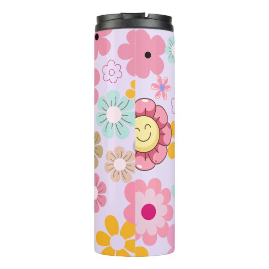 Floral Thermal Thermosbecher (Rückseite)