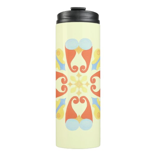 Floral Thermal Tumbler Thermosbecher (Vorderseite)