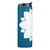 floral thermosbecher (Nach links gedreht)