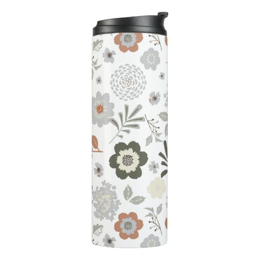 floral thermosbecher (Nach links gedreht)