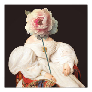 Floral Thoughts Diva Poster