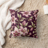 Floral Throw Pillow Kissen (Decke)