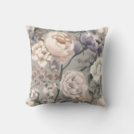 Floral Throw Pillow Kissen