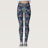 Floral Tiger Leggings