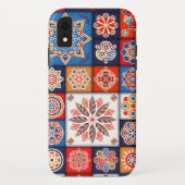 Floral Tile Case-Mate iPhone Hülle (Rückseite)
