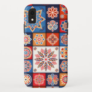 Floral Tile Case-Mate iPhone Hülle