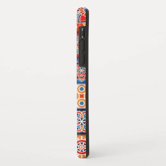 Floral Tile Case-Mate iPhone Hülle (Hinten/Links)