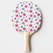 floral tischtennis schläger (Vorderseite)
