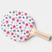 floral tischtennis schläger (Seitenansicht)
