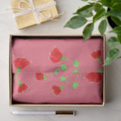 Floral Tissue Packaging Seidenpapier (Geschenk)