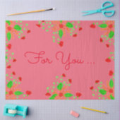 Floral Tissue Packaging Seidenpapier (Basteln)