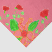Floral Tissue Packaging Seidenpapier (Ausschnitt)