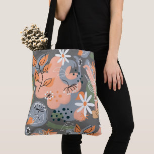 Floral Tote Bag Tasche