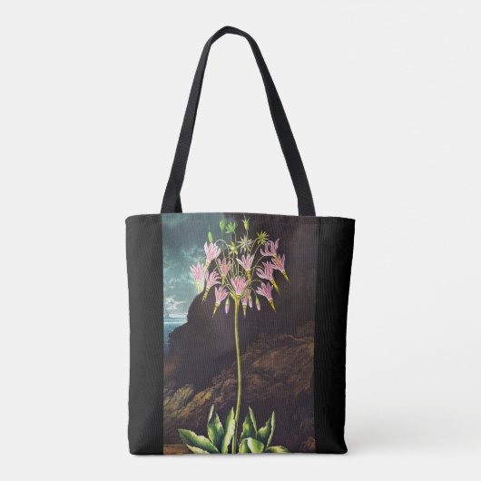 Floral Tote Bag Tasche (Rückseite)