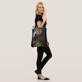 Floral Tote Bag Tasche (Am Model)