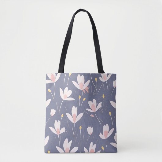 Floral Tote Bag Tasche (Vorderseite)