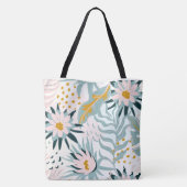 Floral Tote Bag Tasche (Rückseite)