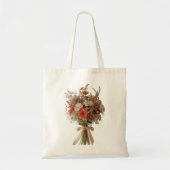 Floral Tote Beutel Elegantes Frauengeschenk für de Tragetasche (Vorne)