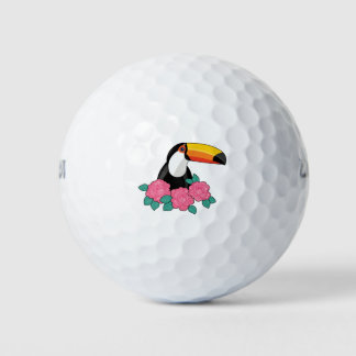 Floral Toucan Golfball
