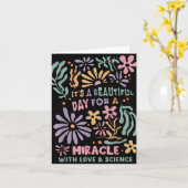 Floral Transfer Day Ivf Its A Beautiful Day For Mi Karte (Gelbe Blume)