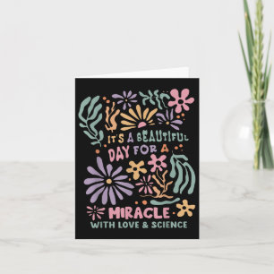 Floral Transfer Tag IV ein schöner Tag für Mi Karte