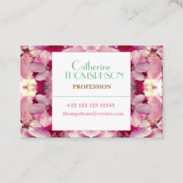 Floral Traumcard Visitenkarte