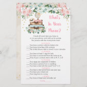 Floral Travel Bridal Was steckt in deinem Handyspi (Vorne/Hinten)