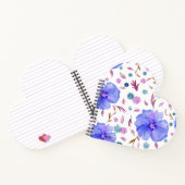 Floral Travel Journal Notebook Geschenk Notizblock (Innenseite)