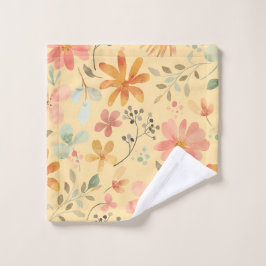 Floral Trendy bedruckte Wash Tuch