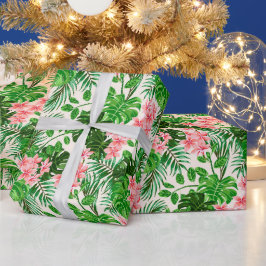Floral Trendy Elegante Modernes Wrapping Paper Geschenkpapier