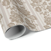 Floral Trendy Elegante Modernes Wrapping Paper Geschenkpapier (Rolleneckpunkt)