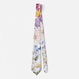 Floral trendy krawatte