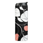 Floral trifft Coral Thermosbecher (Nach links gedreht)