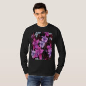 Floral Tropical Seamless Muster T-Shirt (Vorne ganz)