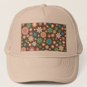 floral truckerkappe (Vorderseite)