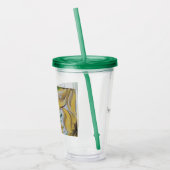 Floral Tumbler Acryltrinkbecher (Links)