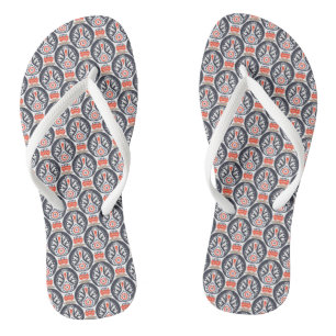 Floral Türkei Folkloremuster Badesandalen