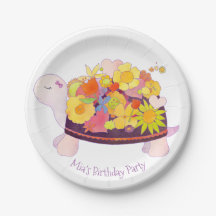 Floral Turtle Birthday Party