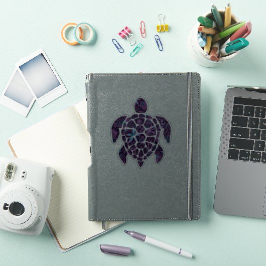 Floral Turtle Sticker (iPad Hülle)