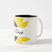 Floral Two Ton Tasse (VorderseiteRechts)