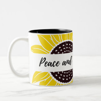 Floral Two Ton Tasse