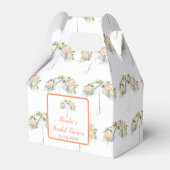 Floral Umbrella Bridal Shower Geschenkschachtel (Vorderseite)
