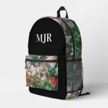 Floral und Black Elegante Chic