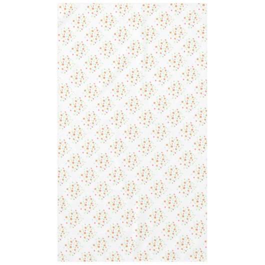 Floral und Polka Dot Gemustert Tischdecke (Vorderseite)