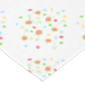 Floral und Polka Dot Gemustert Tischdecke (Schrägansicht)