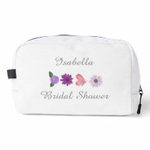 Floral- und Schmetterlings-Braut-Party-Make-up-Tas