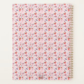 Floral und Strawberry Coquette Ditsy Planer (Rückseite)