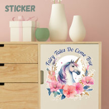 Floral Unicorn Fairy Tale