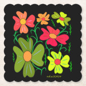 floral untersetzer (Vorderseite)