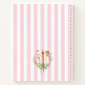 Floral Utensils Cooking Bakery Recipe Notebook Notizblock (Rückseite)